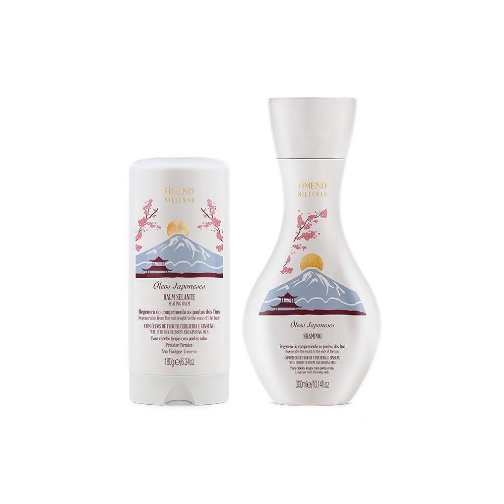 kit Amend Millenar Óleos Japoneses | 2 produtos